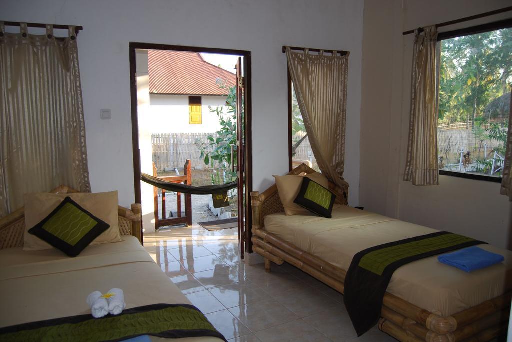 Star Bar And Bungalows Gili Air Rom bilde