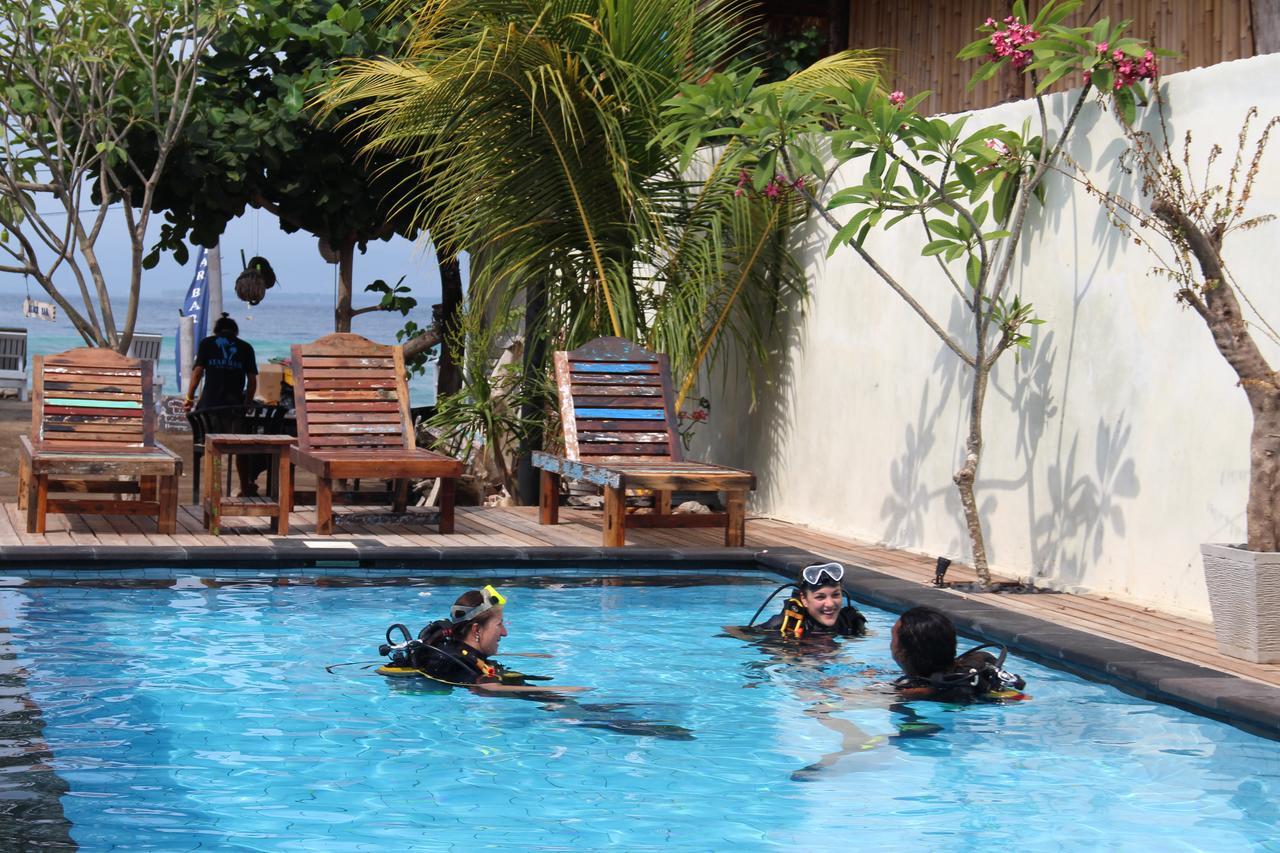 Star Bar And Bungalows Gili Air Eksteriør bilde