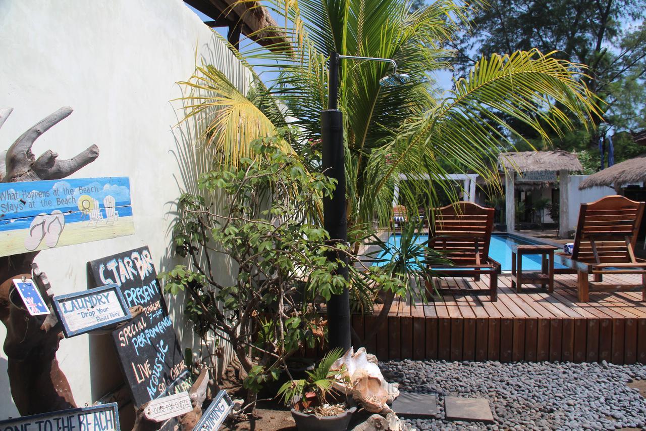 Star Bar And Bungalows Gili Air Eksteriør bilde